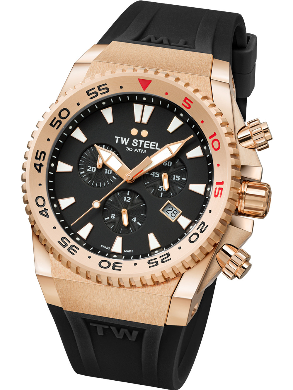 TW Steel ACE403 นาฬิกาผู้ชาย Ace Diver Chronograph Quartz Limited Edition 1000 Pcs. Men's Watch