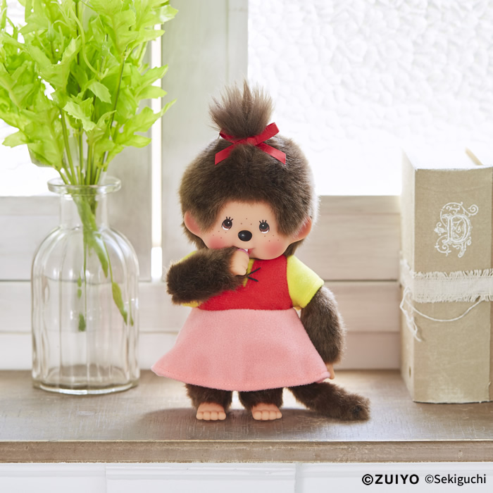 [PRE-ORDER] ตุ๊กตา ม่อนชิชิ ไฮดี้ สาวน้อยแห่งเทือกเขาแอลป์ Size S ม่อนชิชิจัง Heidi x Monchhichi Girl นำเข้าจากญี่ปุ่น ハイジモンチッチ 女の子 267927