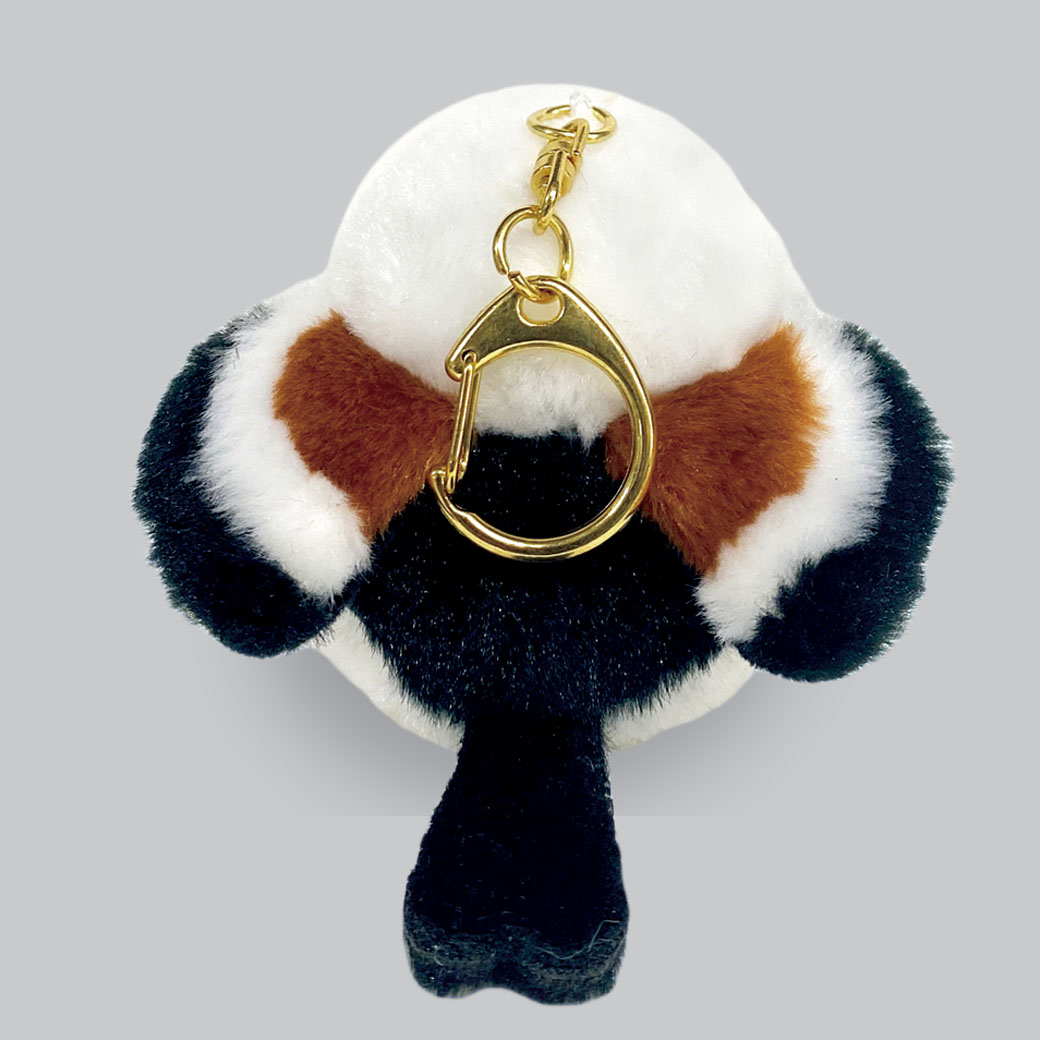 [PRE-ORDER] พวงกุญแจ ตุ๊กตา ชิมะจัง Red Fruit นกชิมะเอะนากะ นกฮอกไกโด Size 6 x 6 cm นำเข้าจากญี่ปุ่น Fuku-Fuku Shimaenaga Shima-chan Keychain 702610