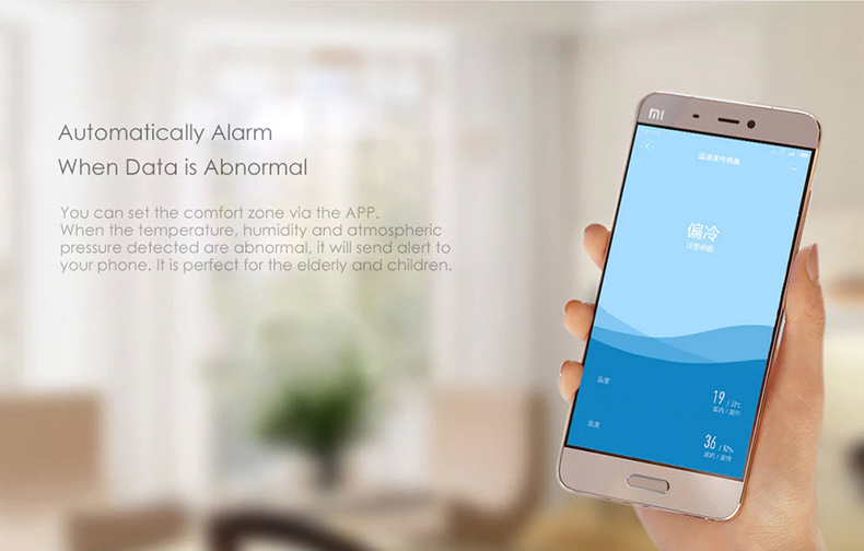 Xiaomi Aqara Temperature Humidity Sensor - ตัวตรวจวัดอุณหภูมิและความชื้น Aqara (Zigbee) (CN)