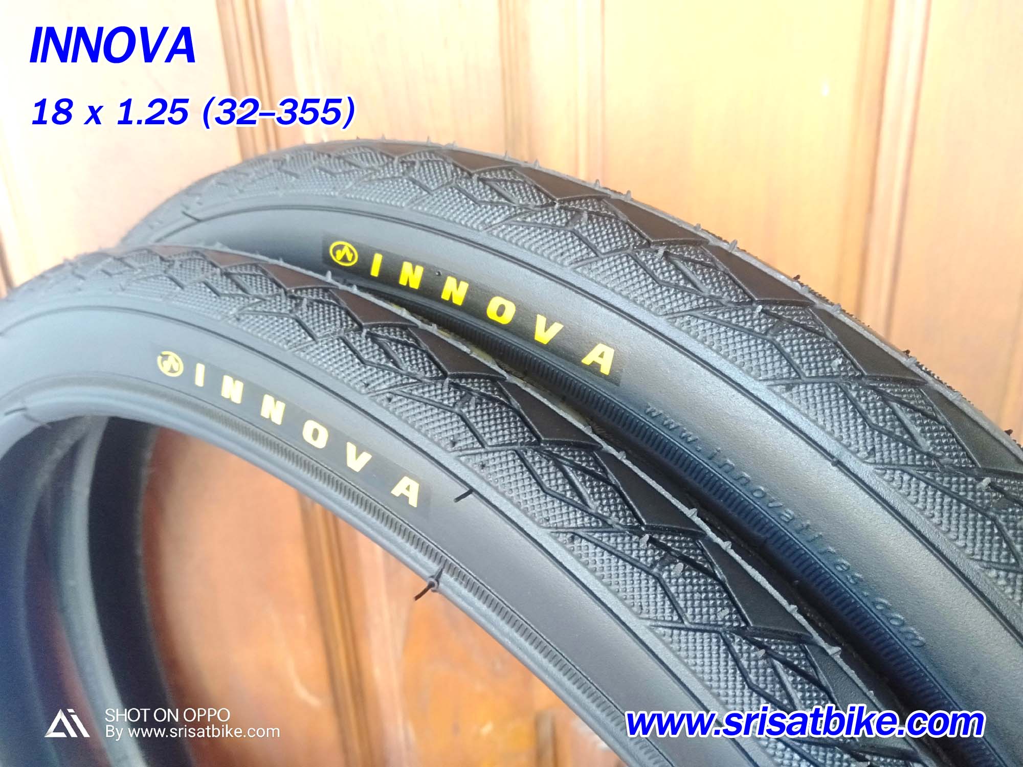 ยางจักรยาน 18 x 1.25 (32-355) INNOVA