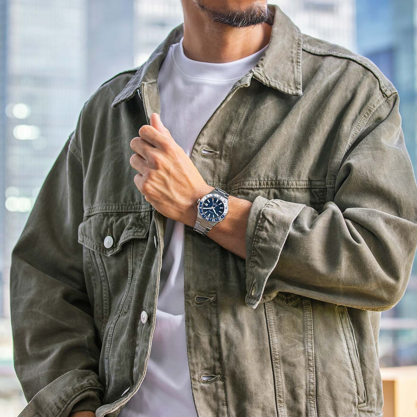 Citizen NB6034-58L นาฬิกาผู้ชาย Series 8 GMT Automatic Men's Watch