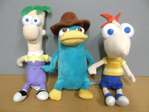 Phineas, Ferb, Perry ขนาด 10 นิ้ว