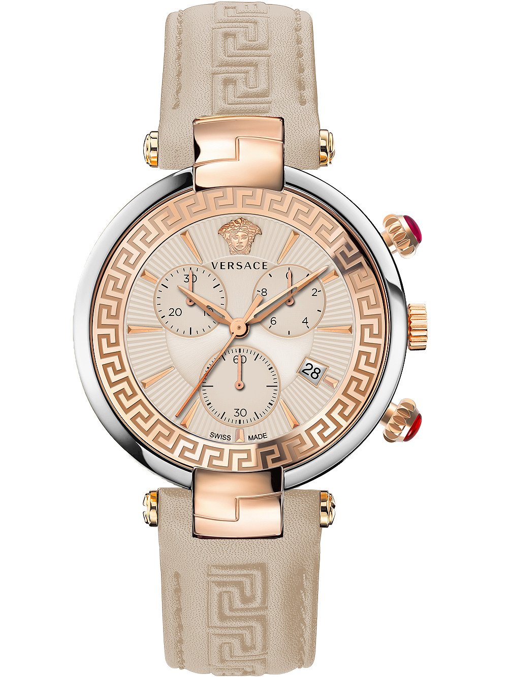 Versace VE2M00321 นาฬิกาผู้หญิง Revive Chrono Quartz Women's Watch