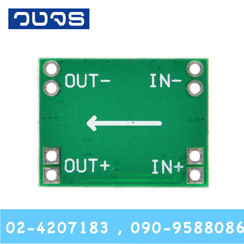 Step down DC-DC Module 4.5-28V to 0.8-20V จ่ายกระแสสูงสุด 3A