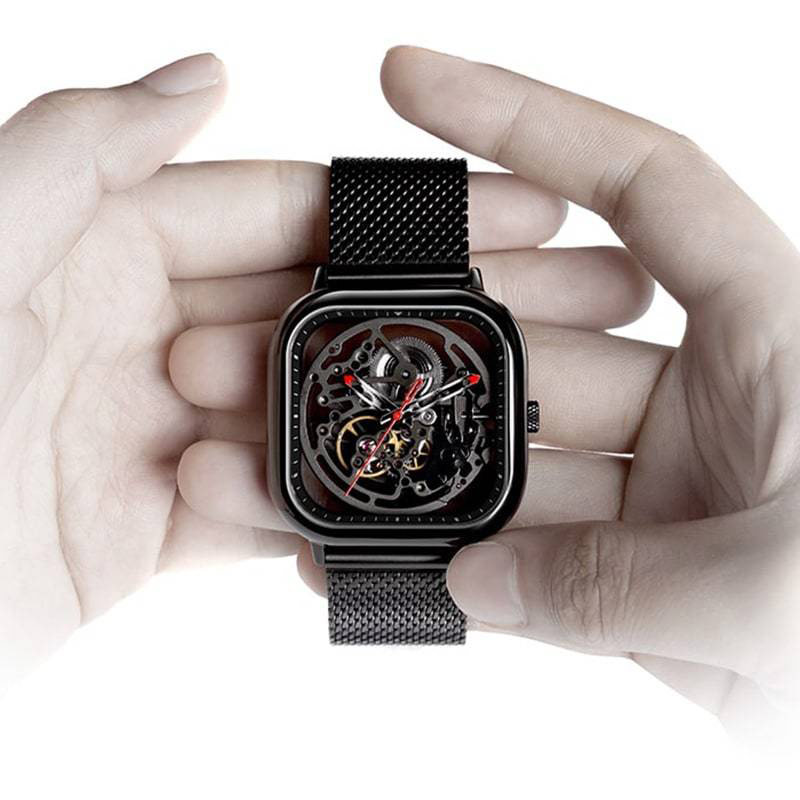 (ประกันศูนย์ไทย 1 ปี) CIGA Design Full Hollow Automatic Mechanical Watch - นาฬิกาออโตเมติกซิก้า ดีไซน์ รุ่น Full Hollow