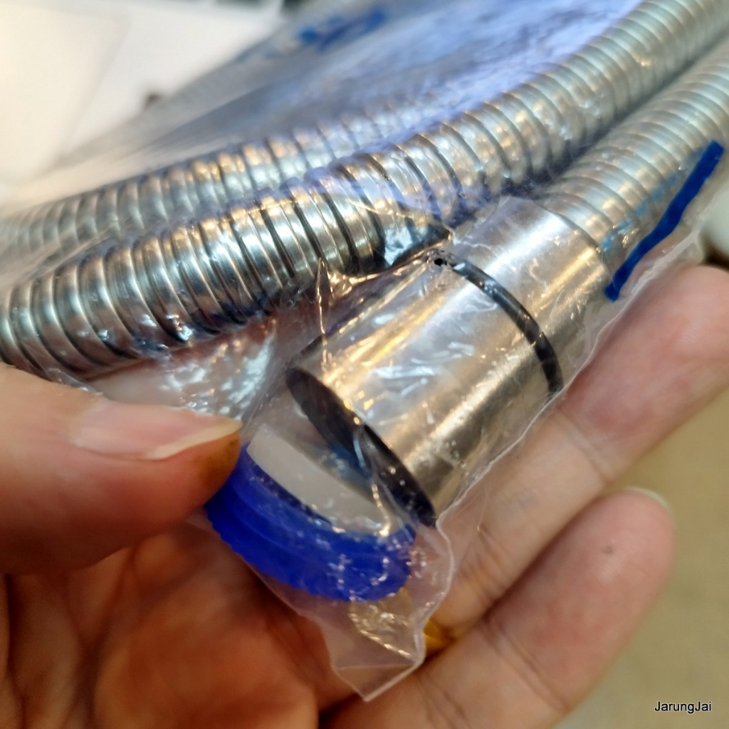 สายน้ำดี คุณภาพสูง สายหัวฉีดชำระ สายฝักบัว ยาว 1.5 เมตร