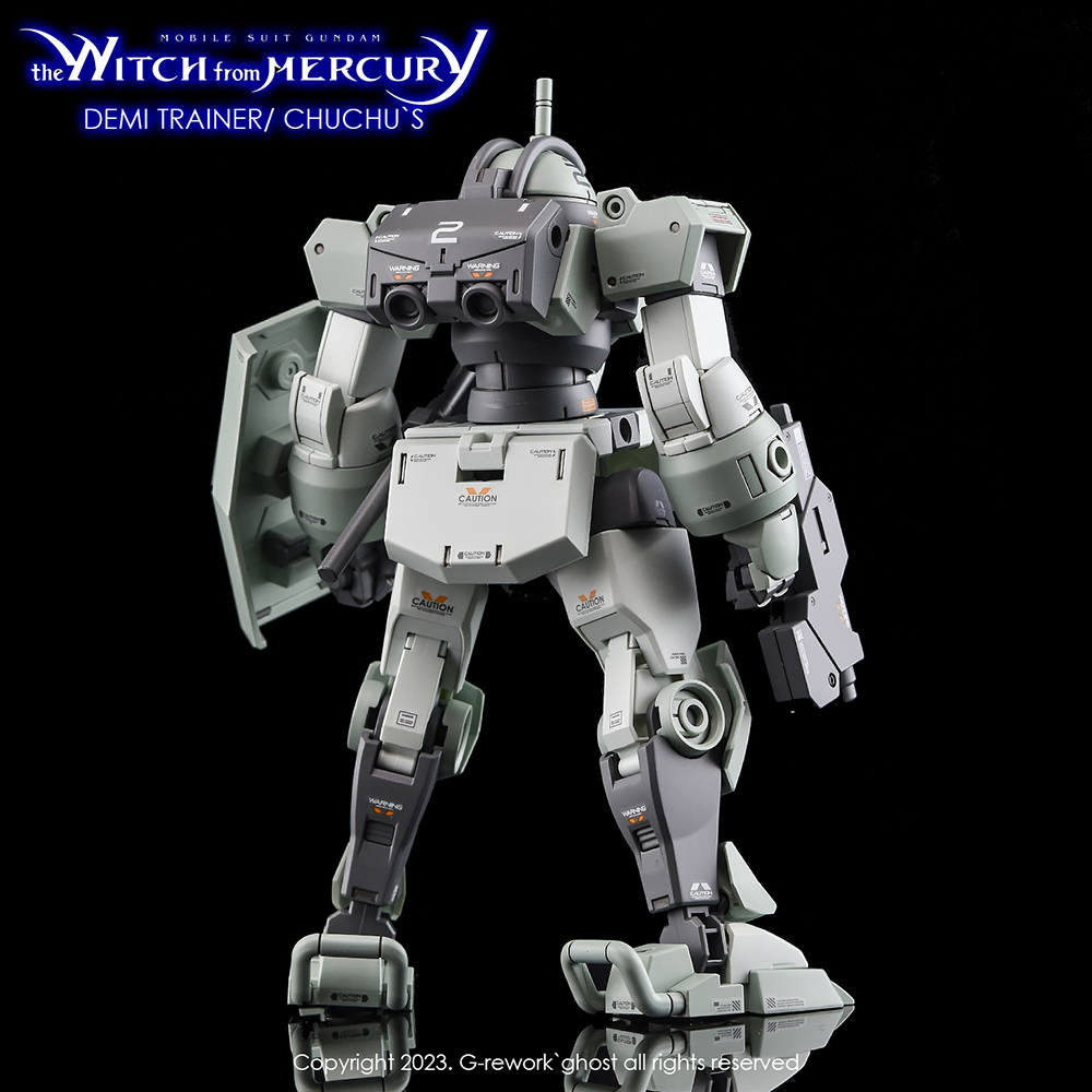G-REWORK CUSTOM DECAL HG 1/144 CHUCHU DEMI & DEMI TRAINER