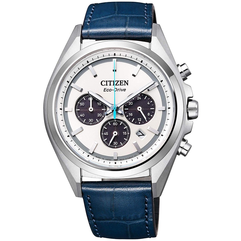 Citizen CA4390-04H นาฬิกาผู้ชาย Attesa Eco-Drive Chronograph Men's Watch