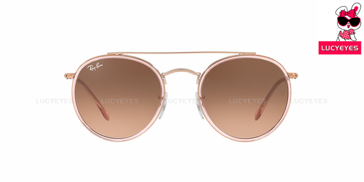 RayBan RB3647N 9069/A5 ROUND DOUBLE BRIDGE