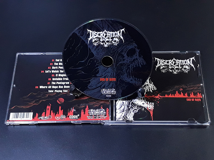 DISCREATION'End Of Days' CD