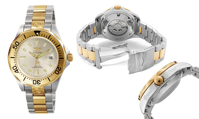 Invicta 3050 นาฬิกาผู้ชาย Pro Diver Grand Diver Automatic 300M Men's Watch