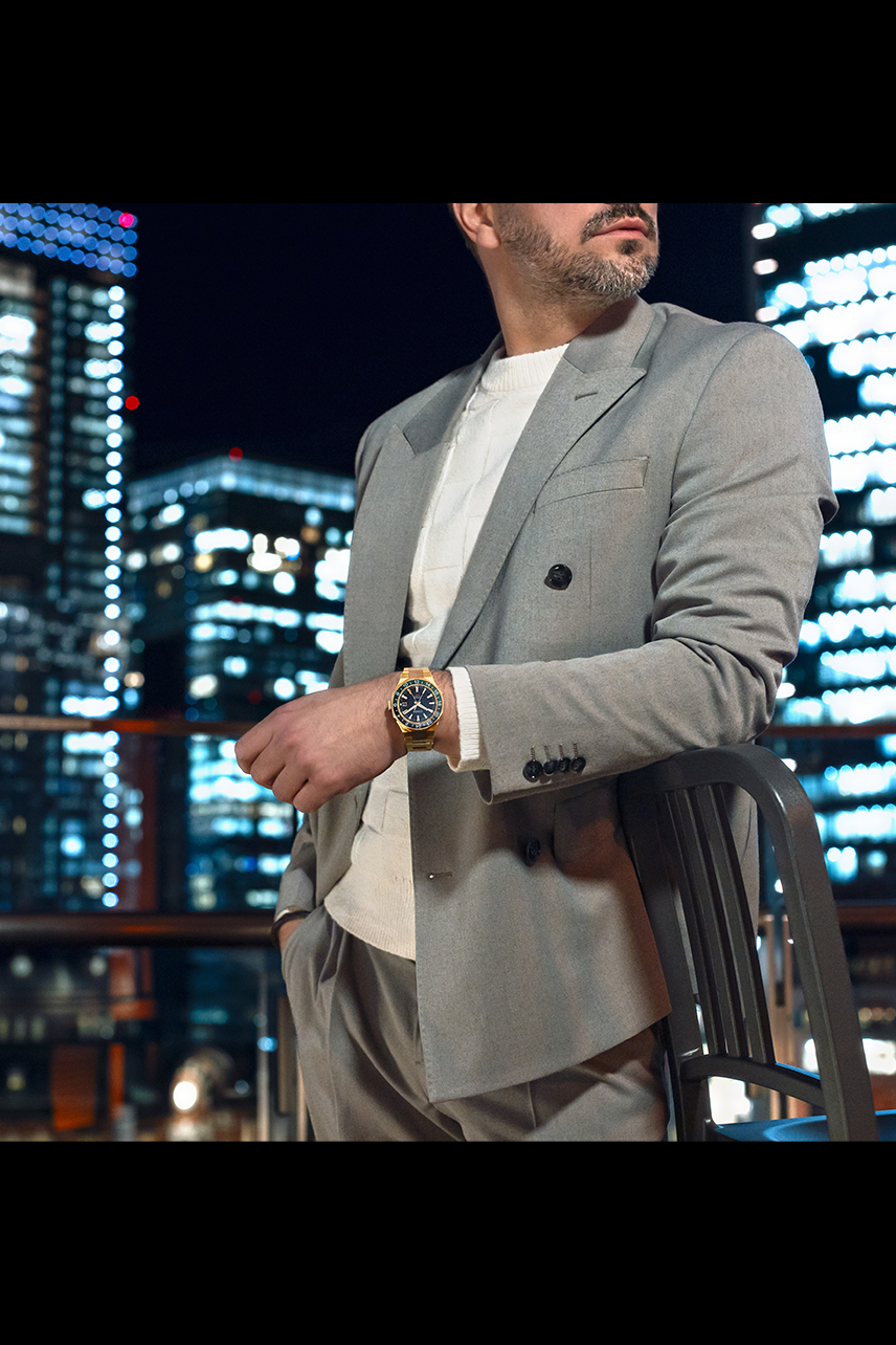 Citizen NB6033-51E นาฬิกาผู้ชาย Automatic Series8 GMT Made in Japan Men's Watch