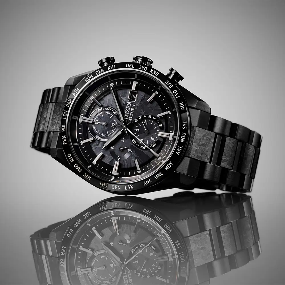Citizen AT8287-62E นาฬิกาผู้ชาย ATTESA HAKUTO-R Radio Controlled Titanium Eco-Drive Men's Watch Limited 2900 Pcs
