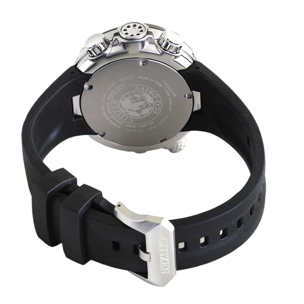 Citizen BN2024-05E นาฬิกาข้อมือผู้ชาย Eco-Drive Promaster Aqualand DLC ISO Divers 200m Japan Made Men's Watch