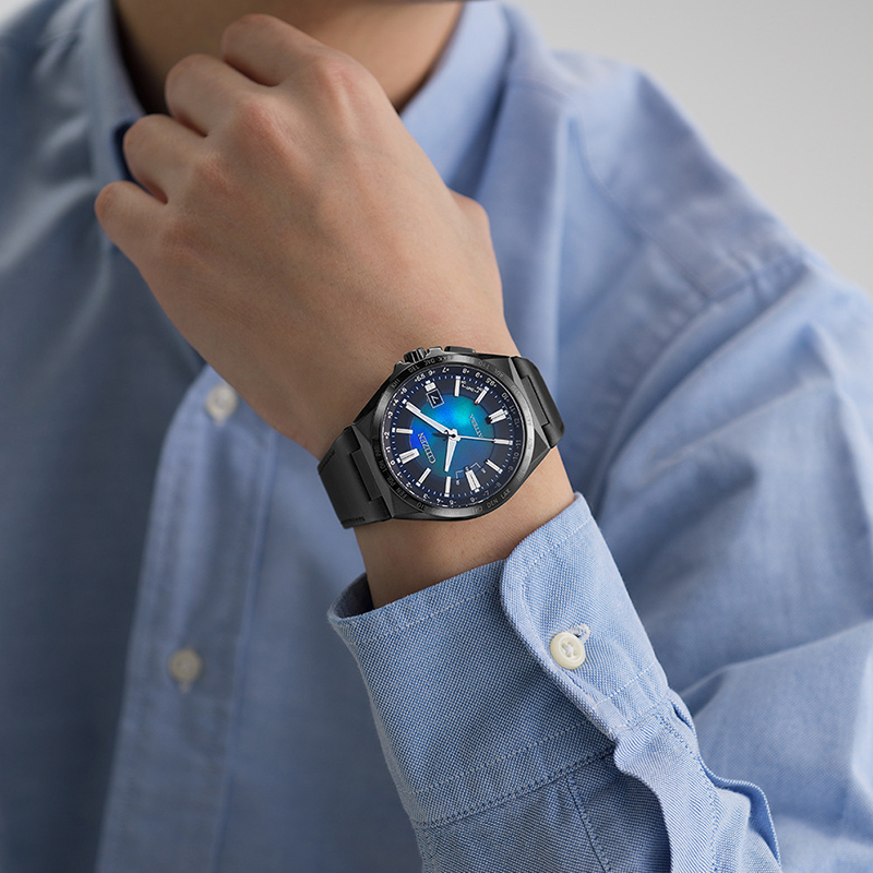 Citizen CB0215-18L นาฬิกาผู้ชาย Attesa Atomic Timekeeping / Super Titanium™. Limited 2200 Pcs. Men's Watch