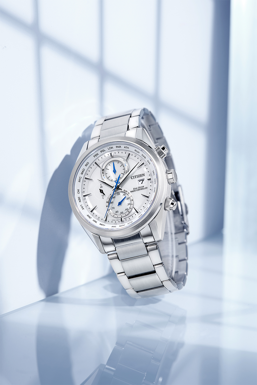 Citizen AT8260-85A นาฬิกาผู้ชาย Radio Controlled Eco-Drive Men's Watch