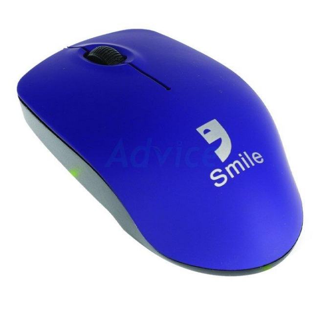 Wireless Optical Mouse USB SMILE (WM-6161) Purple