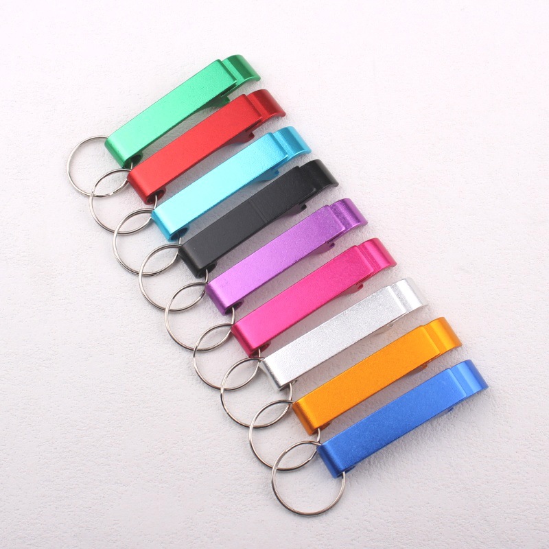 (1 แพค มี 2 ชิ้น) พวงกุญแจที่เปิดขวดเบียร์ คละสี สินค้าขนาด 8 cm