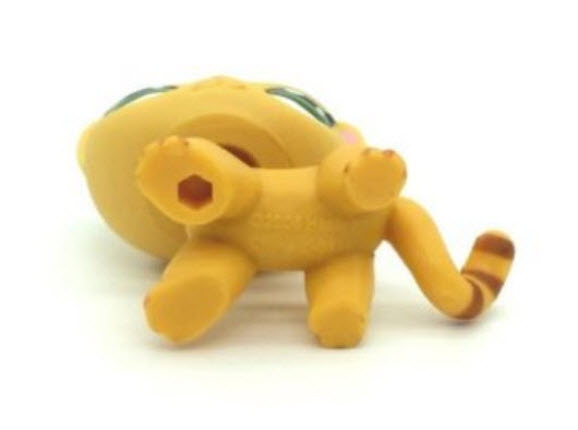 แมว Short Hair สีส้ม ตาแซมเขียว