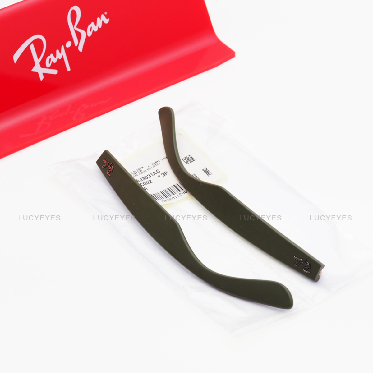 ขาแว่น RAYBAN แท้ 100% RB2140F WAYFARER สี GREEN (เขียว)