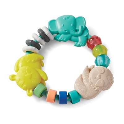 Infantino ยางกัดลูกปัด Busy Beads Rattle & Teether