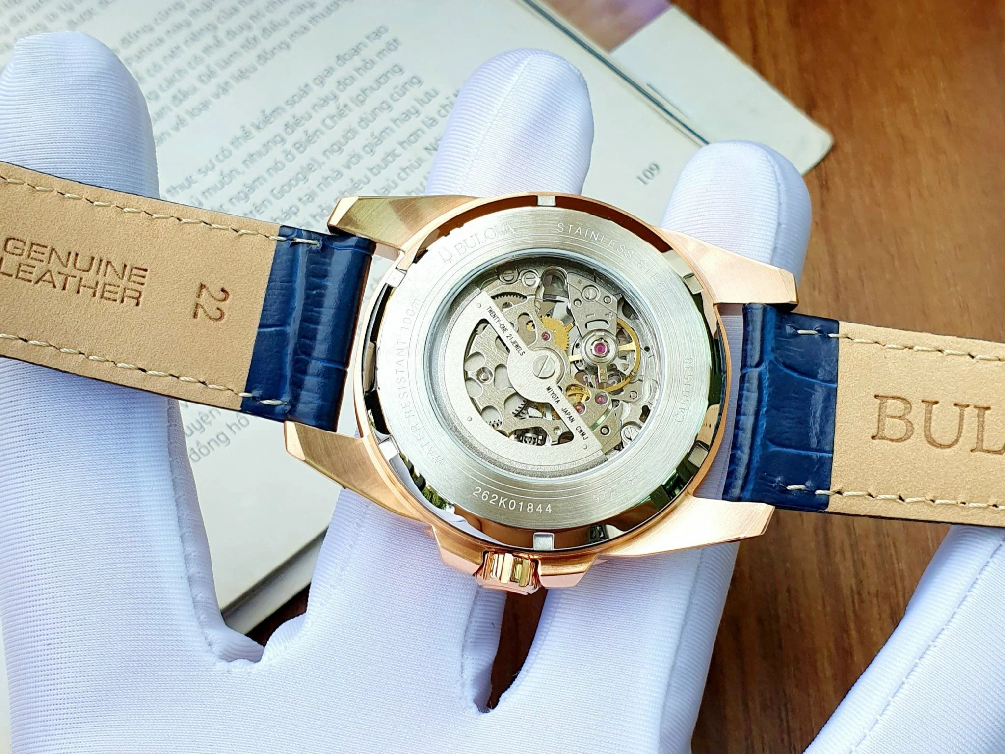 Bulova 97A161 นาฬิาผู้ชาย Classic Sutton Automatic Men's Watch