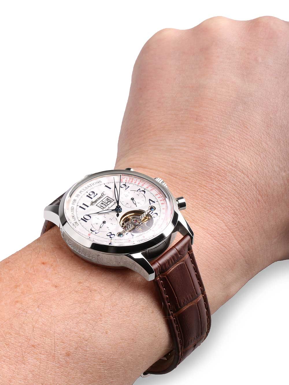 Ingersoll IN2002WH นาฬิาผู้ชาย Quebec Automatic Men's Watch