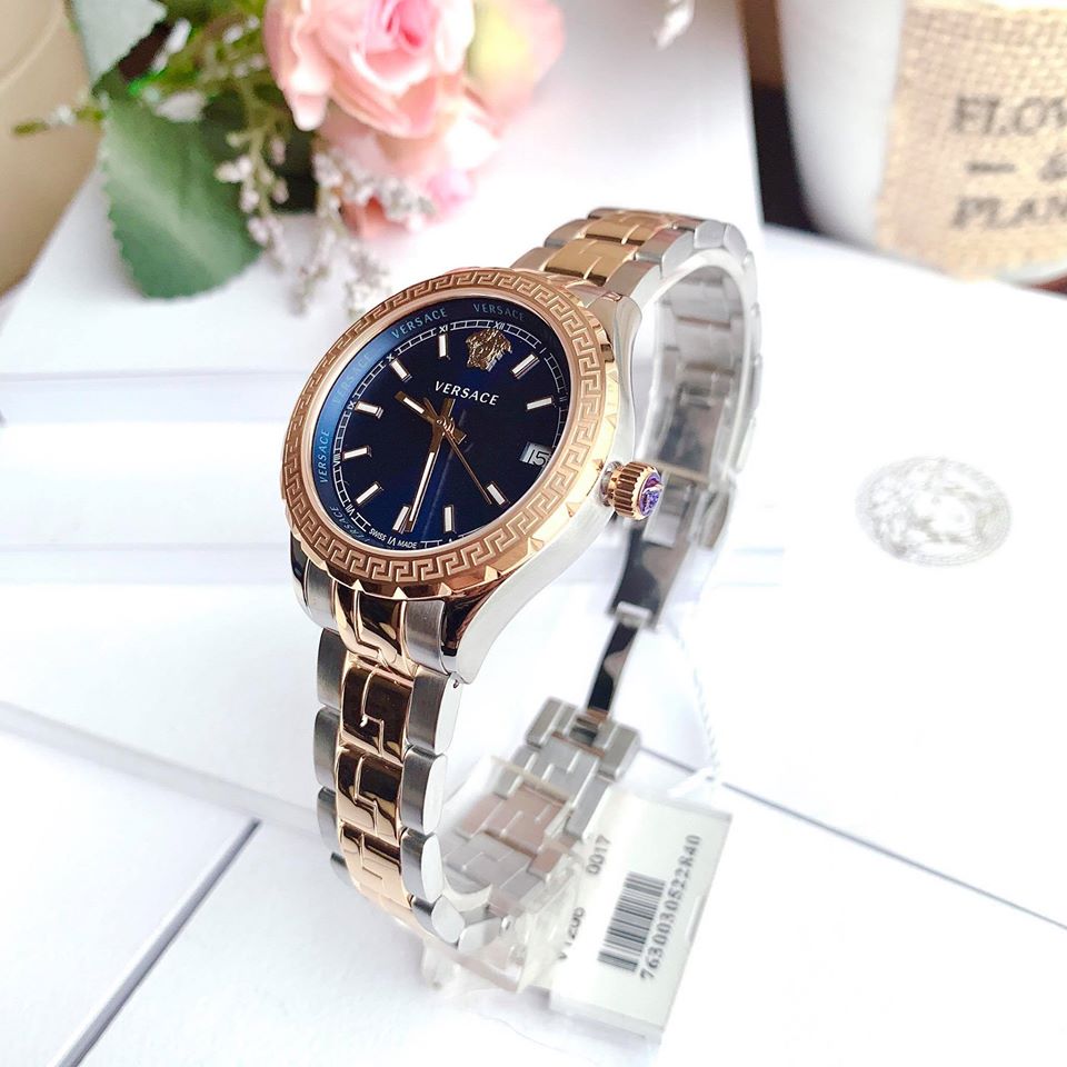 Versace V12060017 นาฬิกาผู้หญิง Hellenyium Quartz Swiss Made Women's Watch