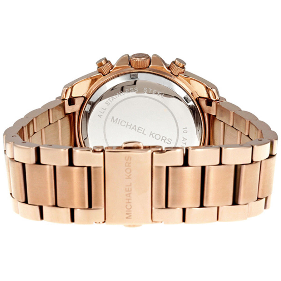 Michael Kors MK5263 นาฬิกาผู้หญิง Michael Kors รุ่น MK5263, Rose Gold Blair Chronograph Quartz Women's Watch