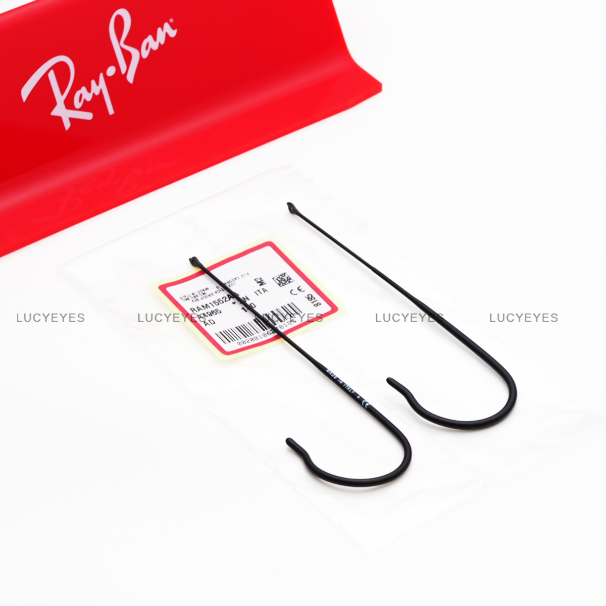 ขาแว่นแบบเกี่ยวหู RAYBAN แท้ 100% RB3025 AVIATOR, OUTDOORSMAN, SHOOTER สี BLACK (ดำ)