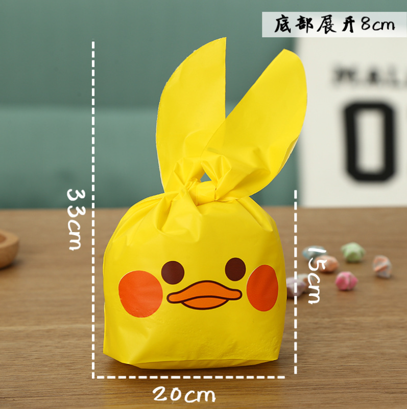 ถุงผูกหูกระต่าย ขนาด 19.5x32 ซม. แพ็คละ 47-50 ใบ