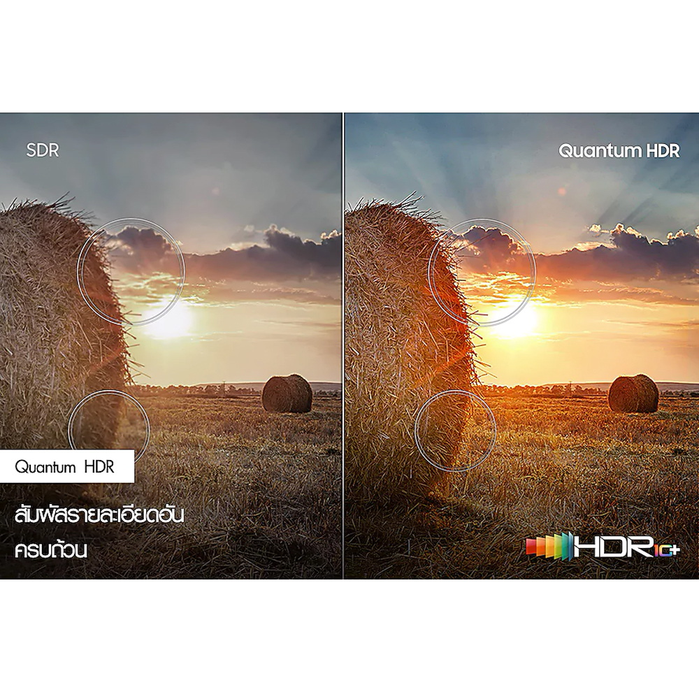 [ผ่อน0%10ด] Samsung 55" QLED Smart 4K TV รุ่น QA55Q60BAKXXT Q60B Series ( 55Q60B , Q60BA , Q60 ) (ชลบุรีส่งฟรี)