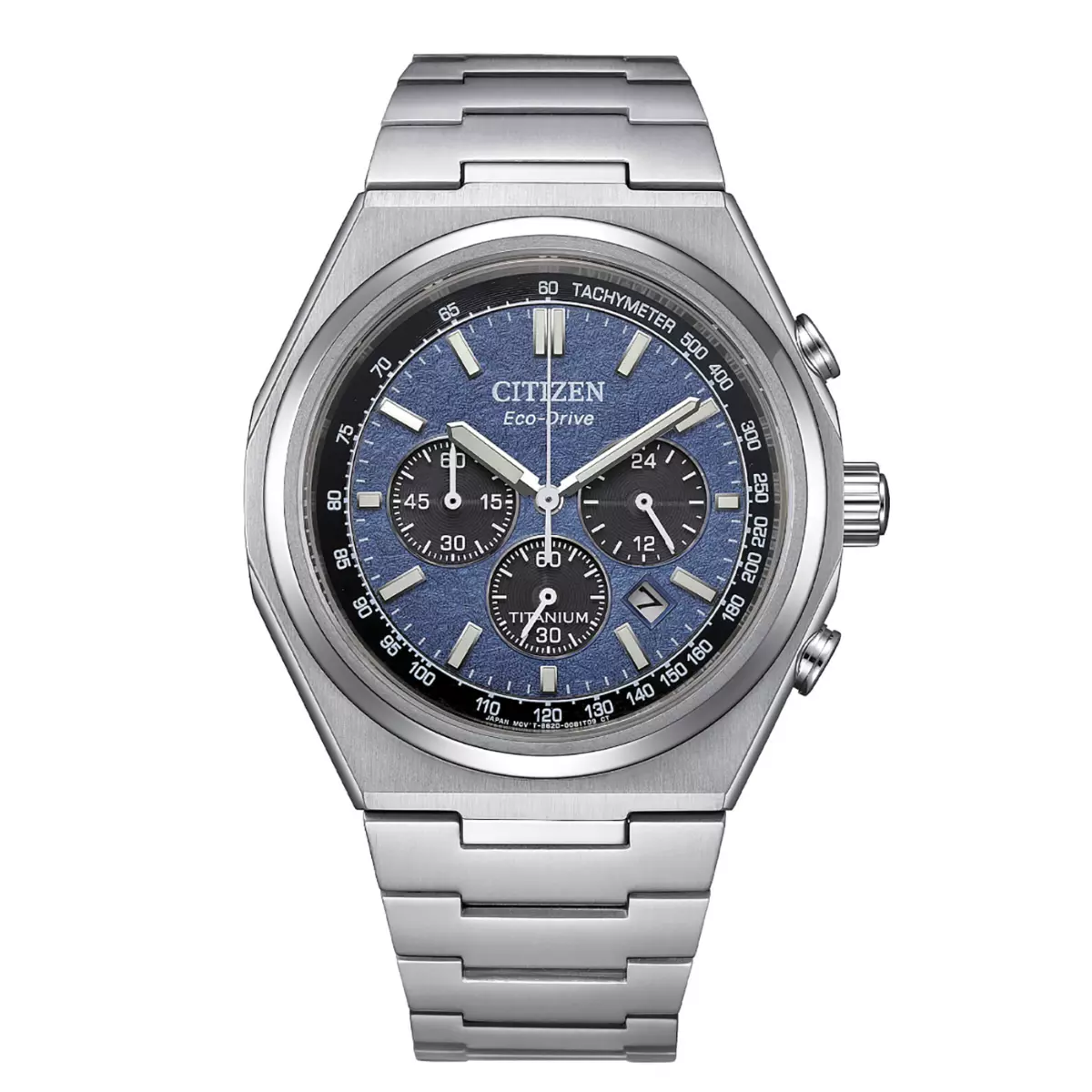 Citizen CA4610-85L นาฬิกาผู้ชาย Zenshin Chrono Titanium Eco-Drive Men's Watch