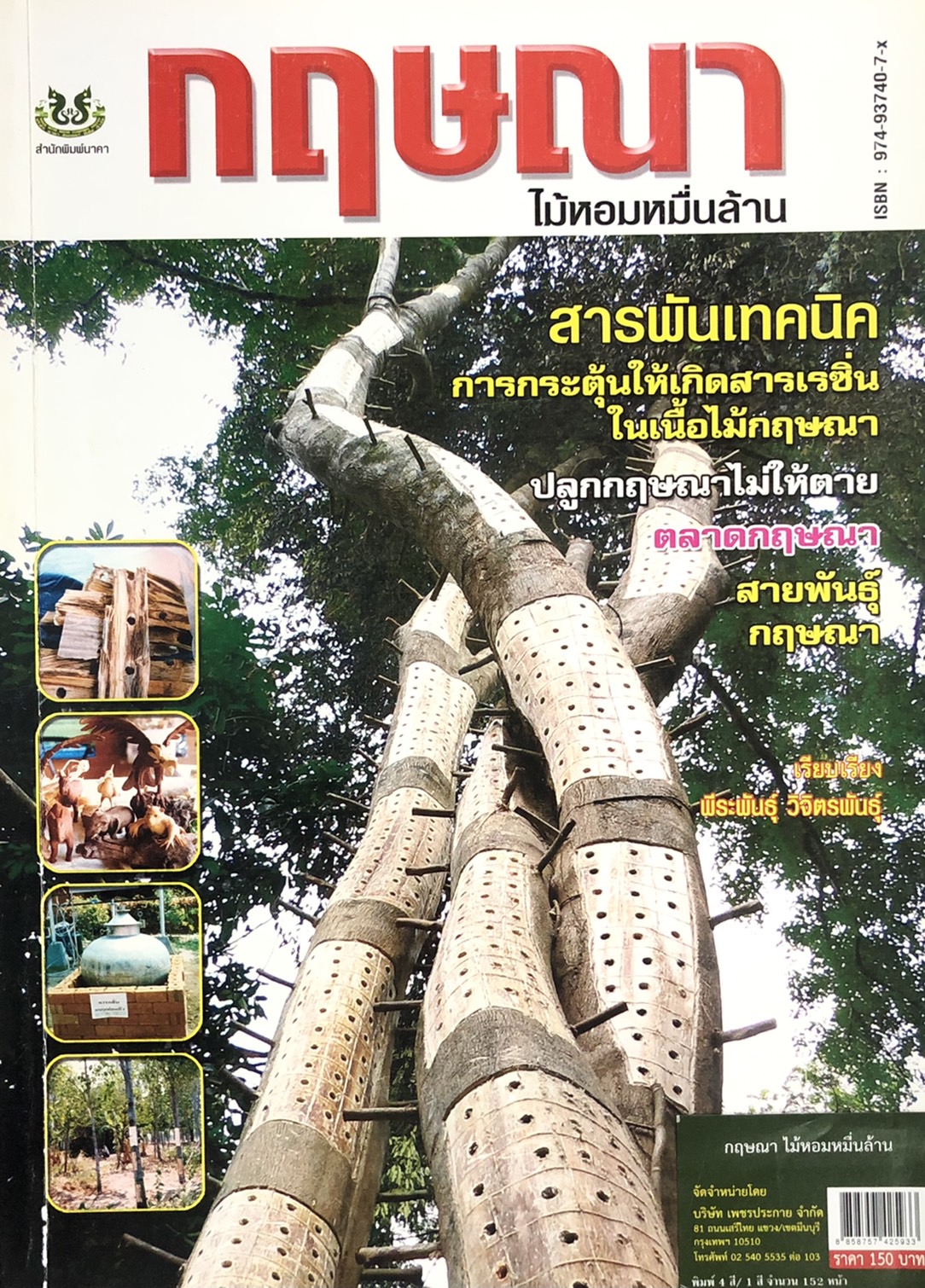 กฤษณา ไม้หอมหมื่นล้าน สารพันเทคนิคการกระตุ้นให้เกิดสารเรซิ่นในเนื้อไม้กฤษณา