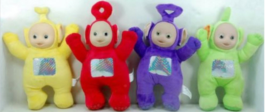 ตุ๊กตา Teletubbies ขนาด 13 นิ้ว ครบชุด 4 ตัว