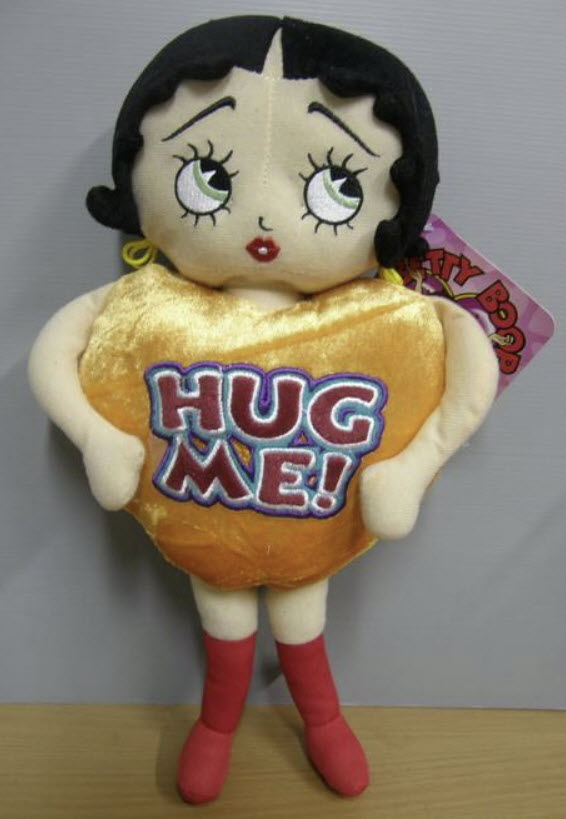 Betty Boop HUG ME! ในชุด Valentine's ขนาด 15 นิ้ว