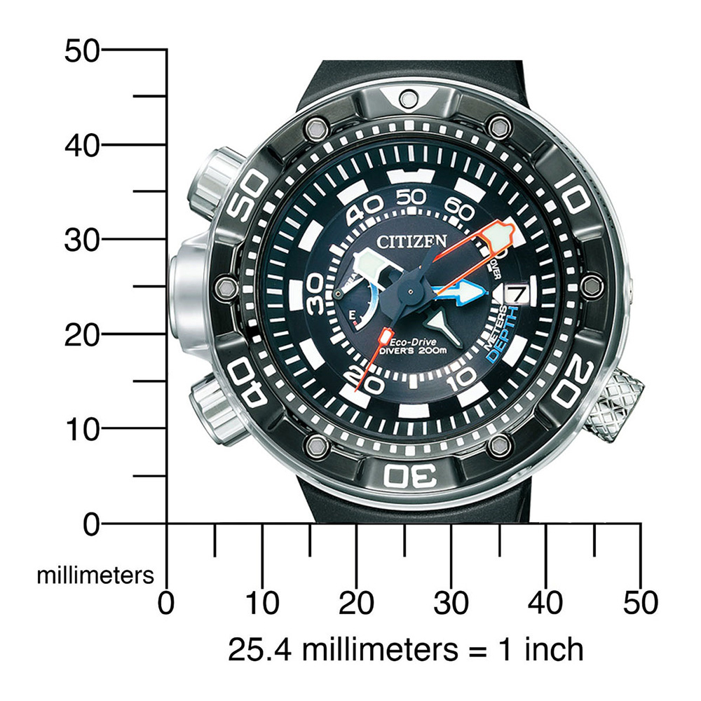Citizen BN2024-05E นาฬิกาข้อมือผู้ชาย Eco-Drive Promaster Aqualand DLC ISO Divers 200m Japan Made Men's Watch