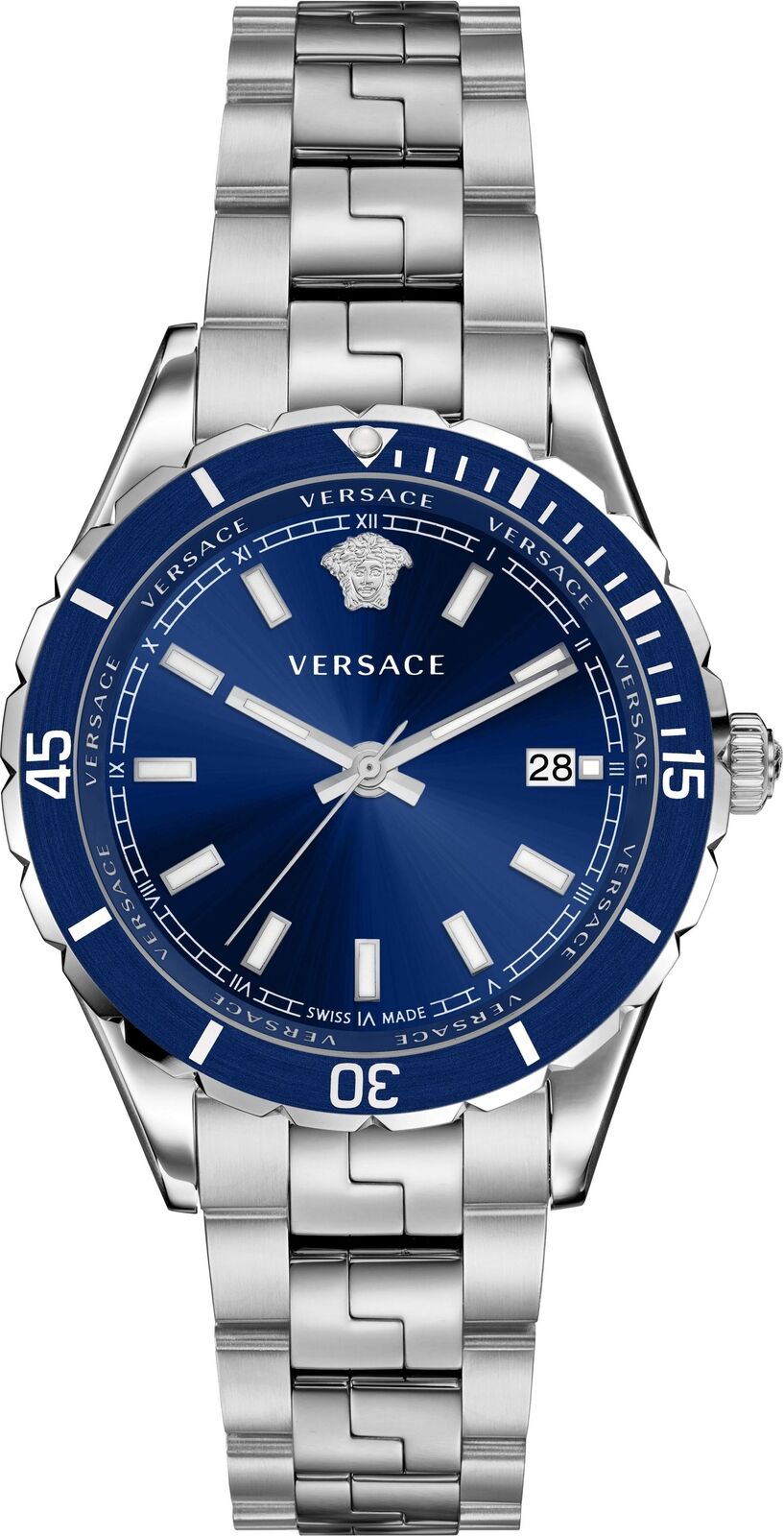 Versace VE3A00922 นาฬิกาผู้ชาย Hellenyium Quartz Men's Watch