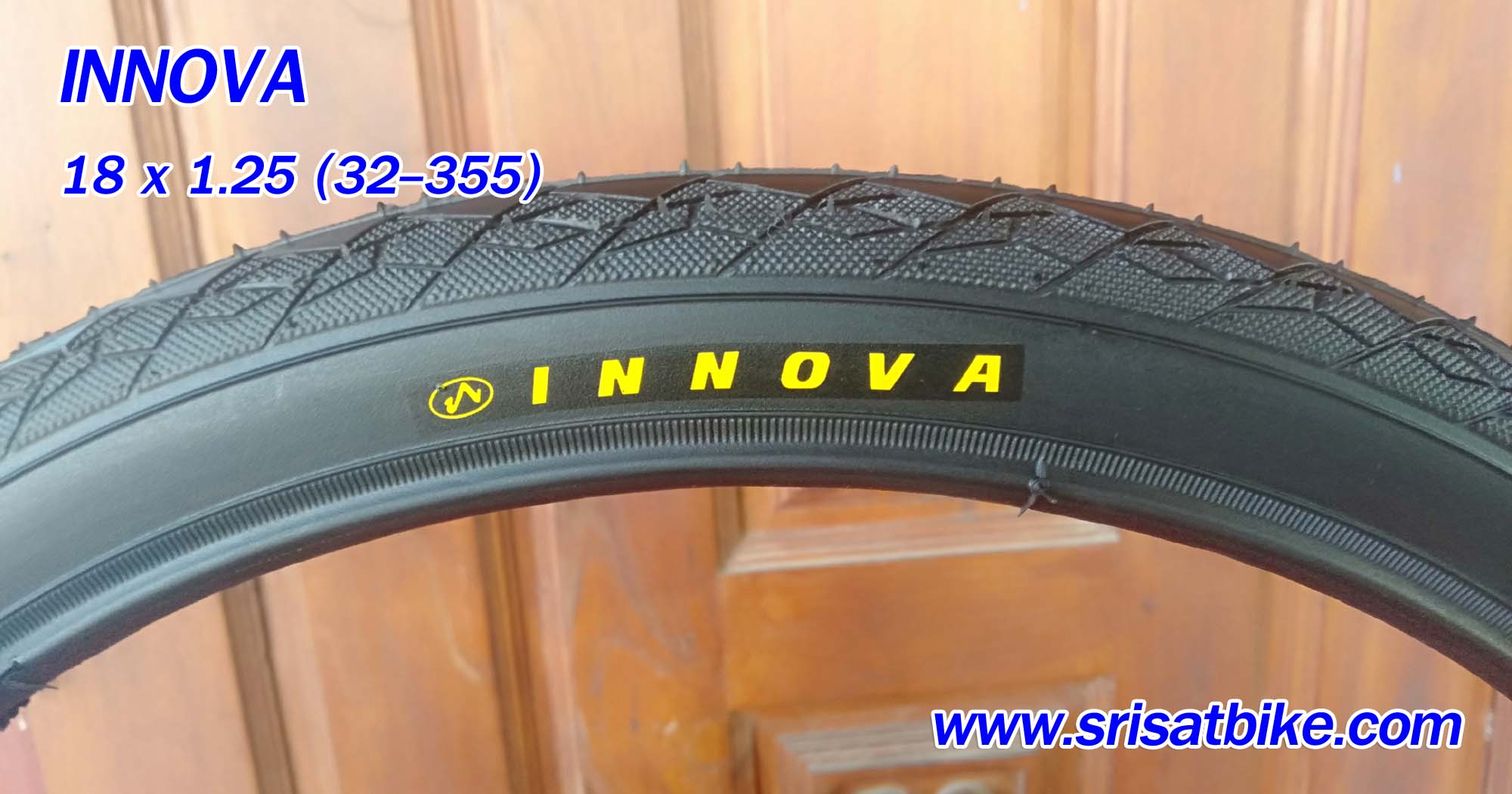 ยางจักรยาน 18 x 1.25 (32-355) INNOVA