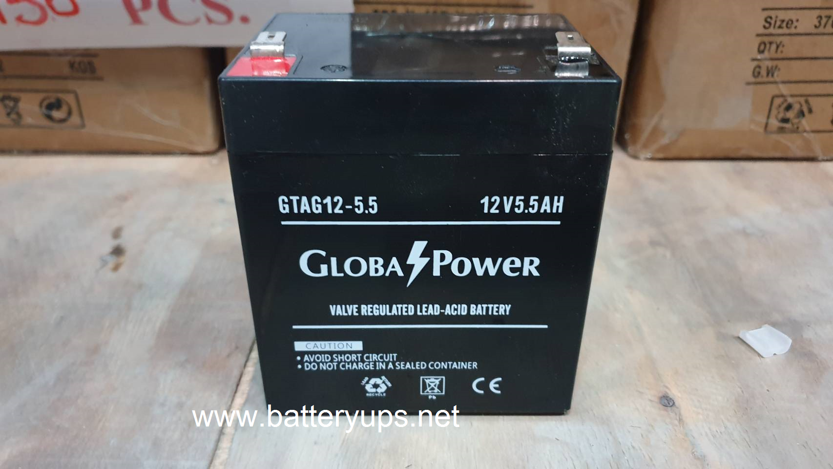 12v 5.5ah Global Power