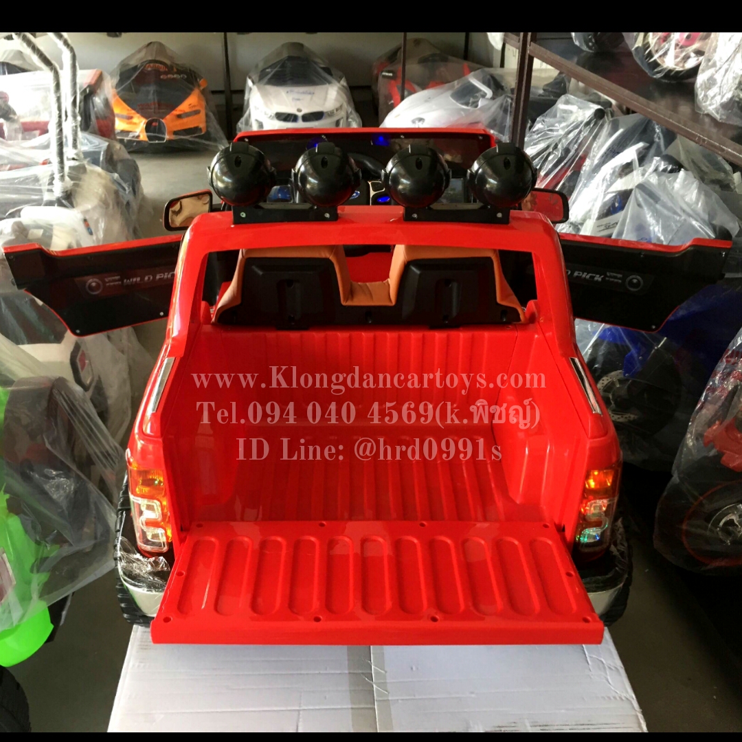 รถฟอร์ดLion*5มอเตอร์+โยกได้* (ขับเคลื่อน4ล้อ,แบตใหญ่12V7A, มีกุญแจ2ดอก, เล่นUSB+SD+MP3, ออกตัวสมูท, รีโมทบูลทูธ,มีโช้ค, เบาะหนังนิ่ม, ประตูกระโปรงหน้าและท้ายเปิดได้)