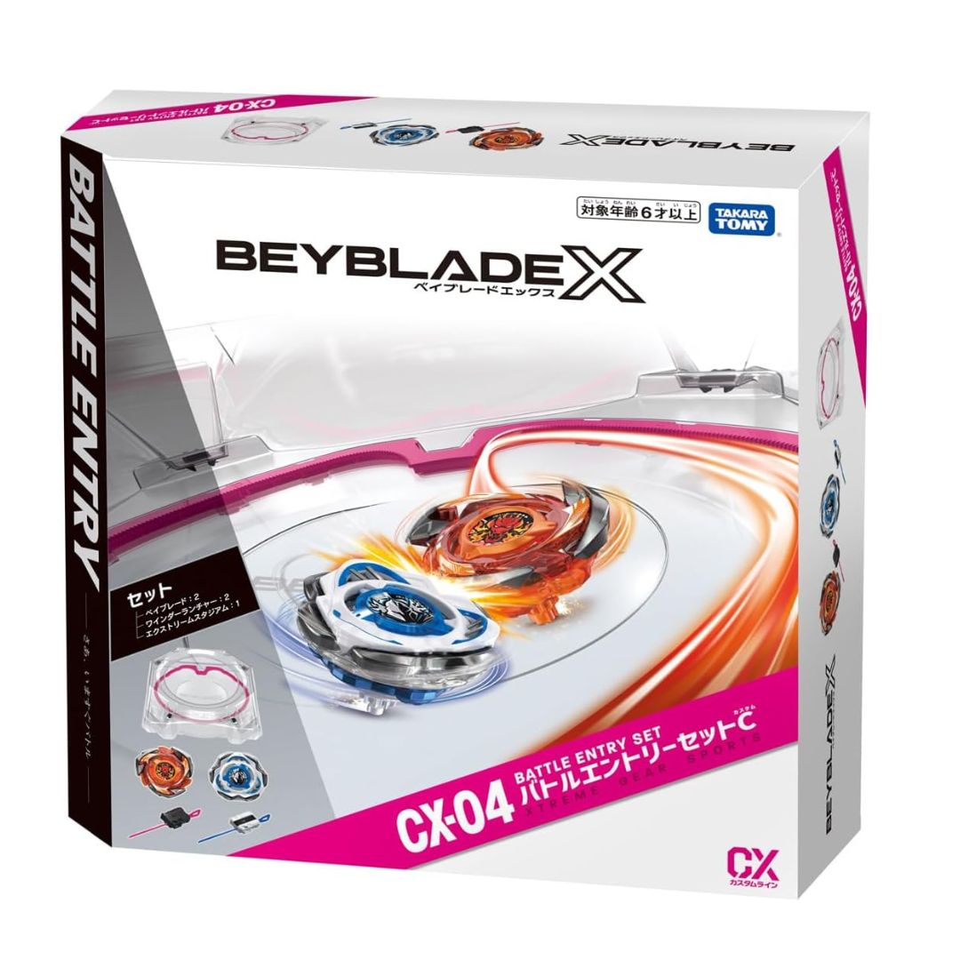 [PRE-ORDER] เบย์เบลด BEYBLADE X CX-04 Battle Entry Set C ของแท้ จาก Takara Tomy นำเข้าจากญี่ปุ่น