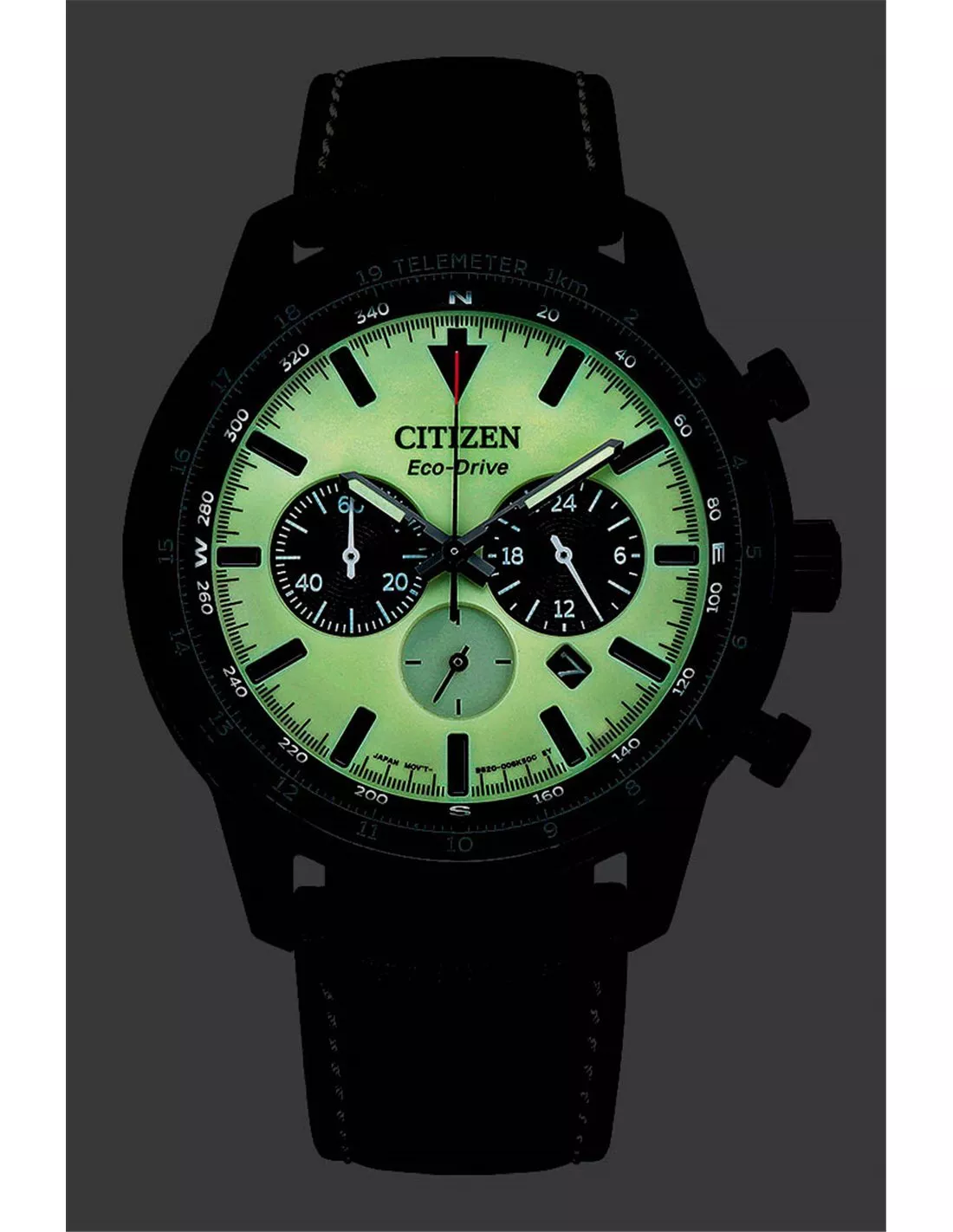 Citizen CA4505-21X นาฬิกาผู้ชาย Chrono Eco-Drive Men's Watch