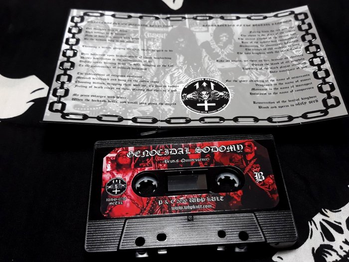 GENOCIDAL SODOMY'Bestial Quintesssence'. Tape.