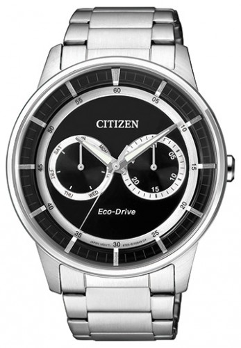 Citizen BU4000-50E นาฬิกาข้อมือผู้ชาย Citizen Eco-Drive รุ่น BU4000-50E, Black Calendar Subdial Men's Watch