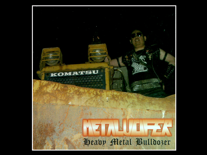 METALUCIFER'Heavy Metal Bulldozer' CD. (Holycaust records version.)