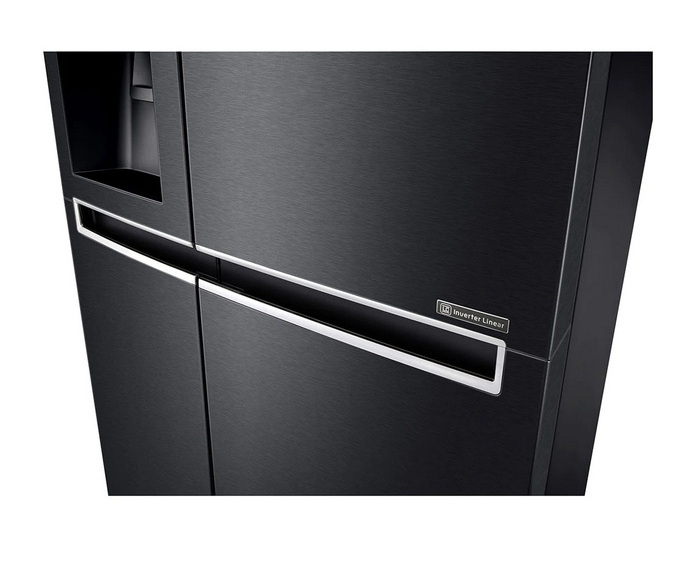 SIDE BY SIDE LG GC-L247CQAV.AMCPLMT 21.7 คิว สีดำ