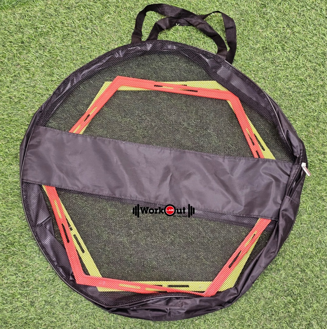 กระเป๋า ทรงแพนเค้ก ตาข่าย ขนาดเส้นผ่านศูนย์กลาง 60cm*หนา10 cm มีซิป