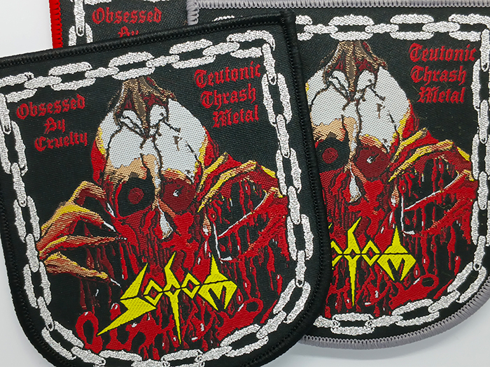 SODOM 'Obsessed By Cruelty' Woven Patch อาร์มแบบทอ